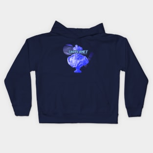 SadPlanetサドプラネット(Neptune's海王星の月Moon) Kids Hoodie